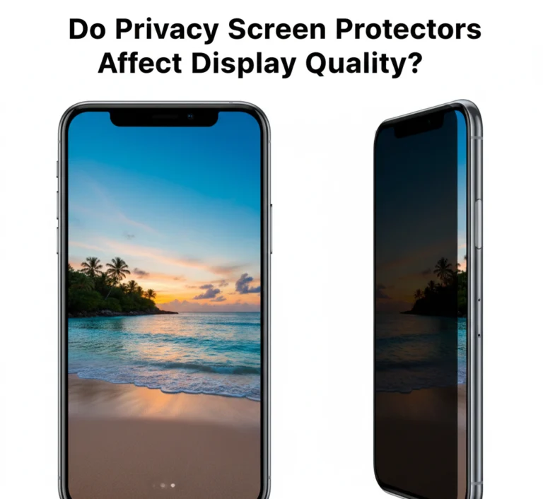 Do Privacy Screen Protectors Affect Display Quality?