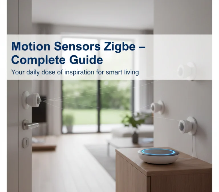 Motion Sensors Zigbee – Complete Guide