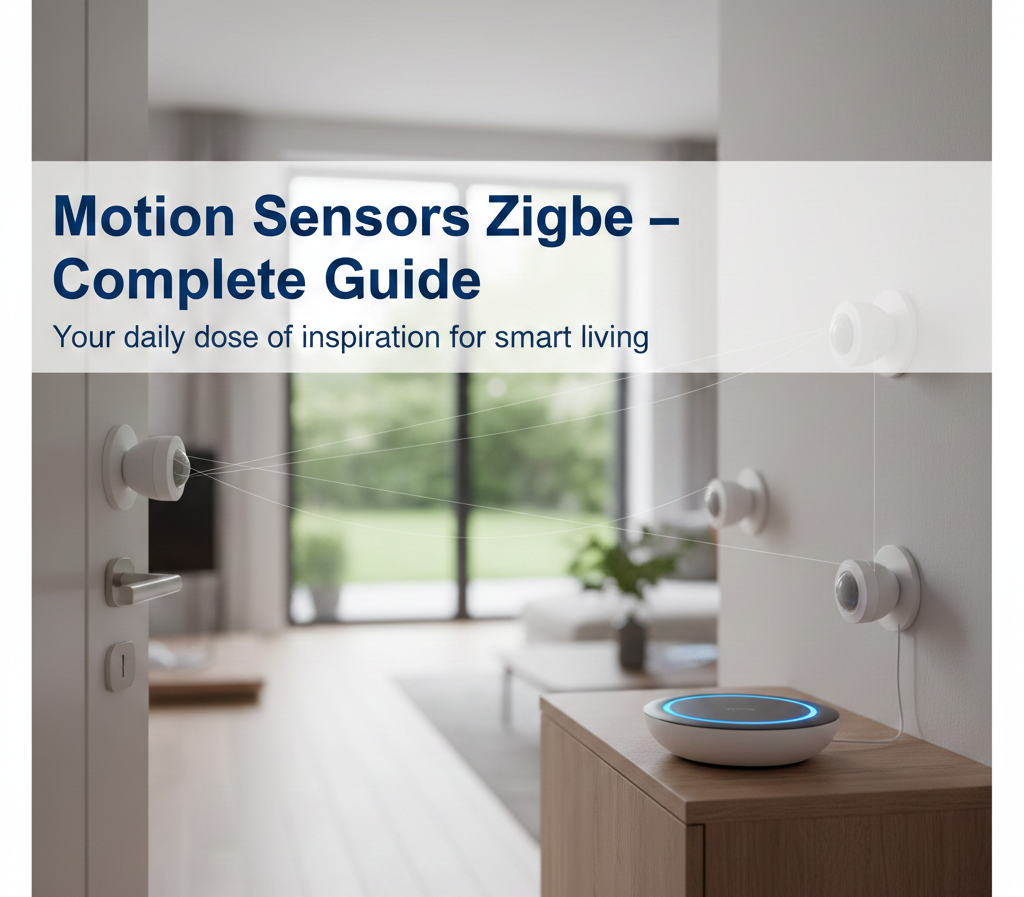 Motion Sensors Zigbee – Complete Guide