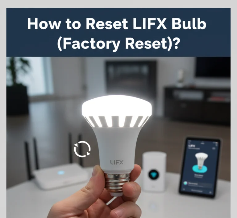 How to Reset LIFX Bulb (Factory Reset)?